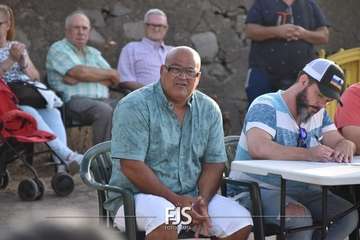 Luchada canaria y espectáculo de Maestro Florido en Lomo Magullo/Francisco Javier Santana.